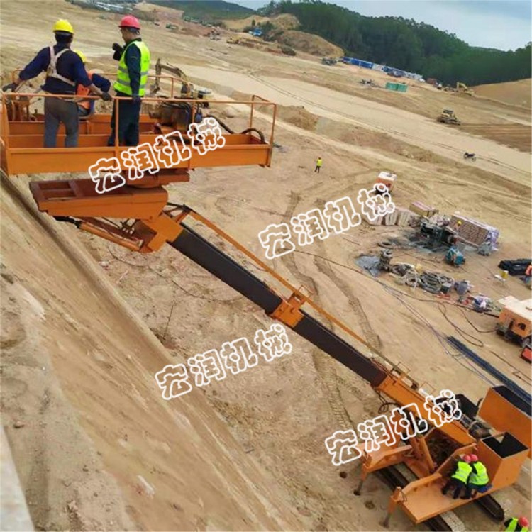 建筑工程專用護(hù)坡錨固鉆機(jī)，高邊坡鉆機(jī)