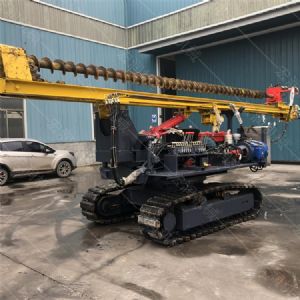 履帶光伏鉆孔機(jī)，光伏螺旋鉆孔機(jī)報(bào)價(jià)