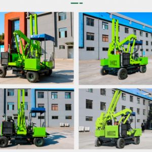 輪式護(hù)欄打樁機(jī)（小四輪打樁機(jī)）