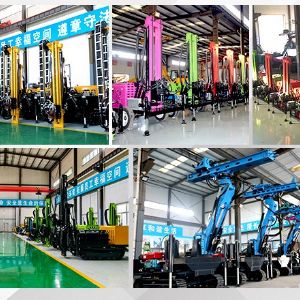 挖機(jī)改潛孔鉆機(jī)